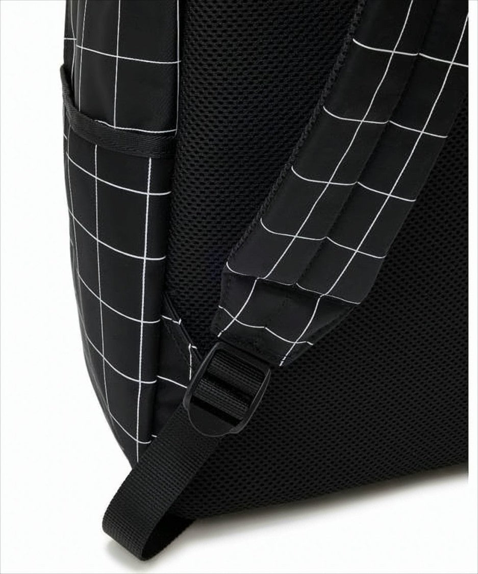 Undercover Grid-Pattern Nylon Backpack With Padded Straps
