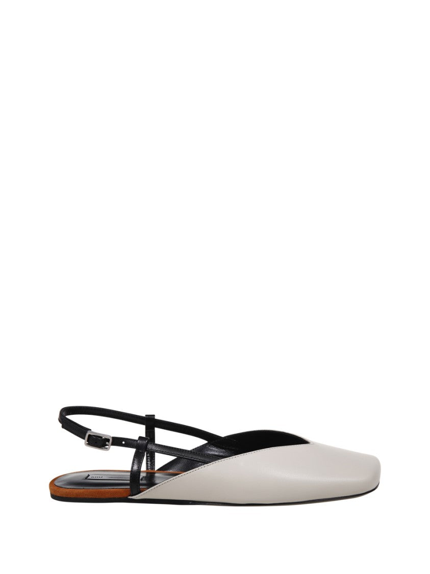 Ami Pointed Toe Slingback Shoes