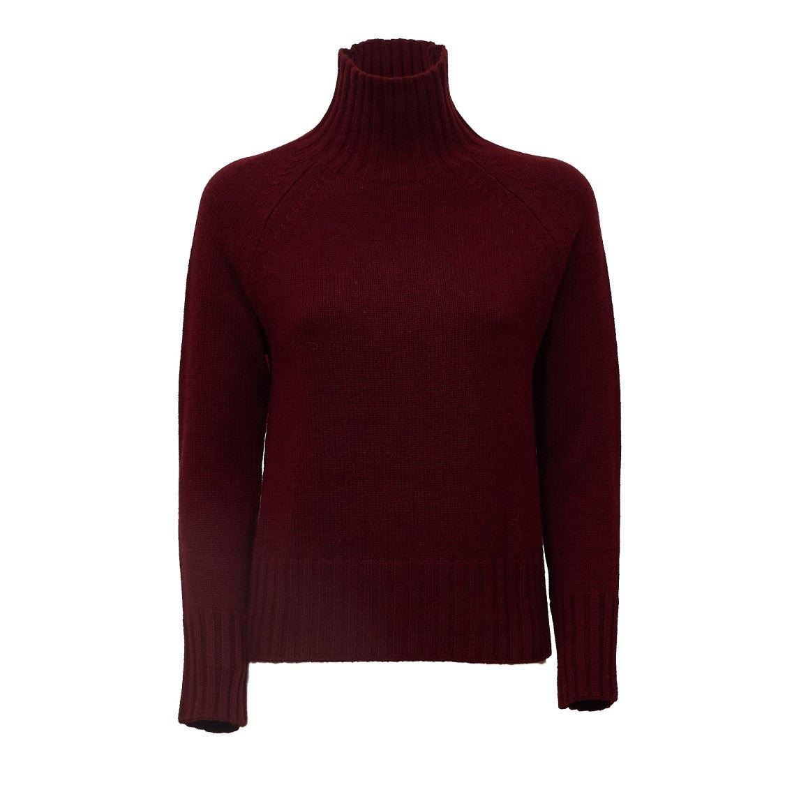 Max Mara Mantova Boxy-Fit Wool-Blend Turtleneck Sweater