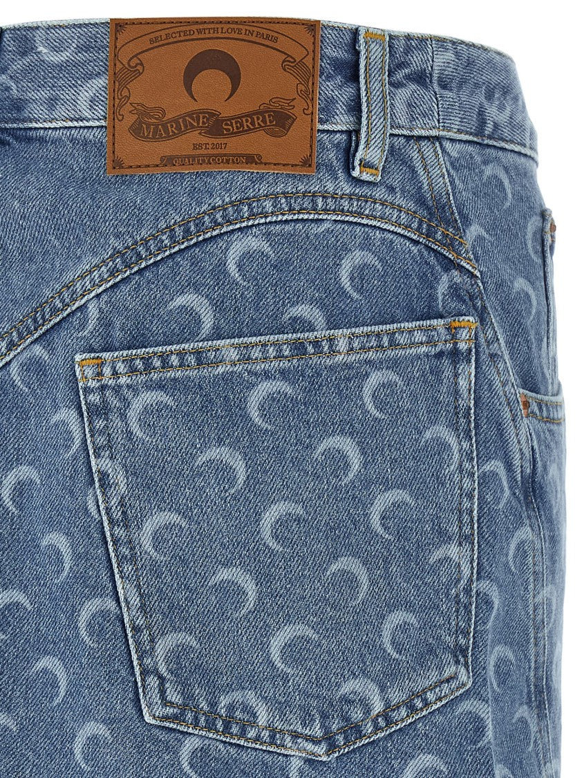 Marine Serre 'Moon' Skirt