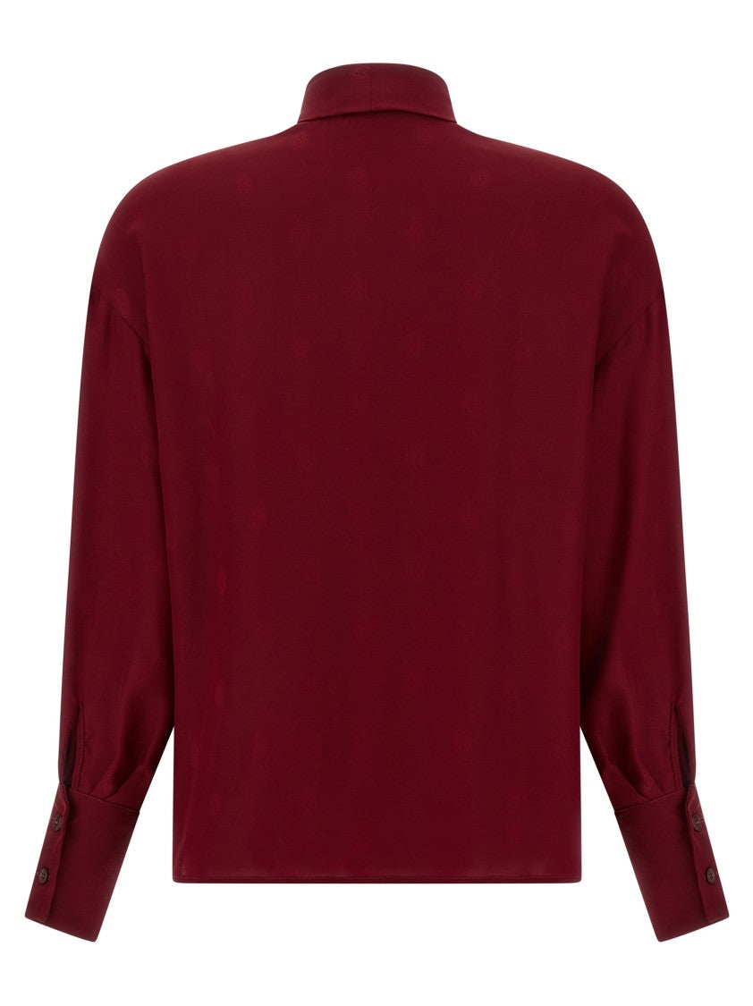 Etro Jacquard Silk Blouse