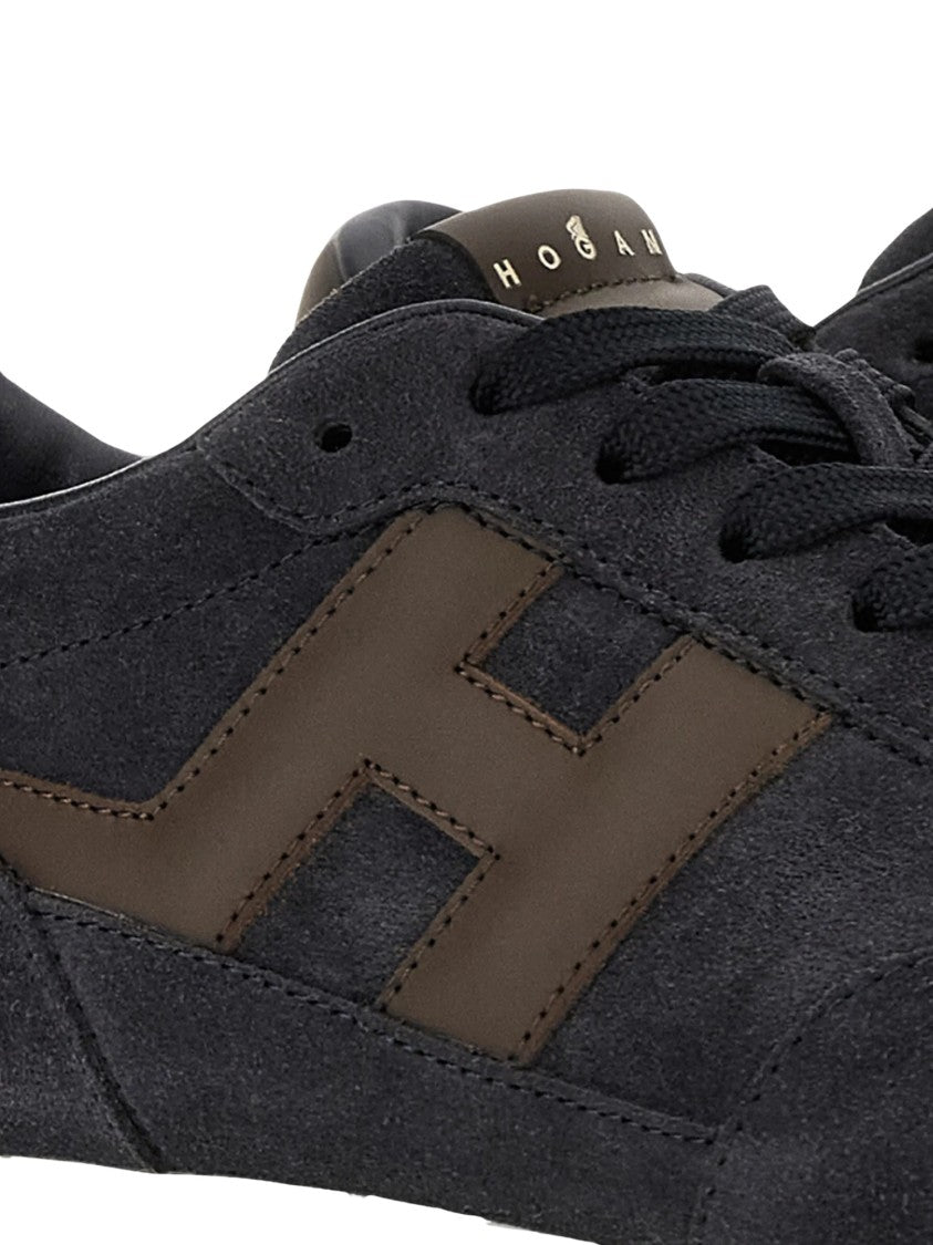 Hogan Athletic Leather Sneakers