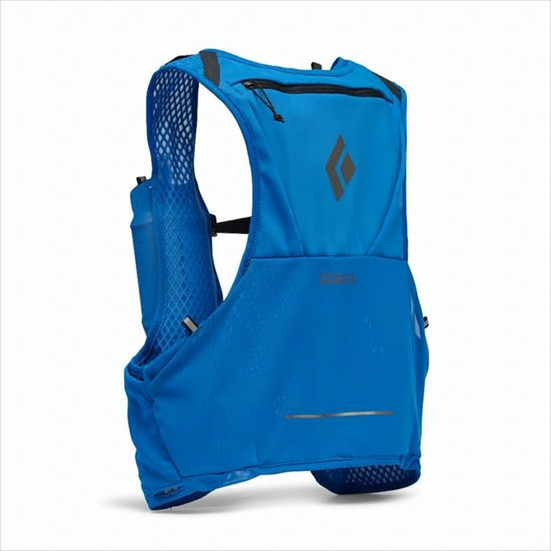 Black Diamond Lightweight Sports Vest With Adjustable Straps And Ventilated Mesh Back