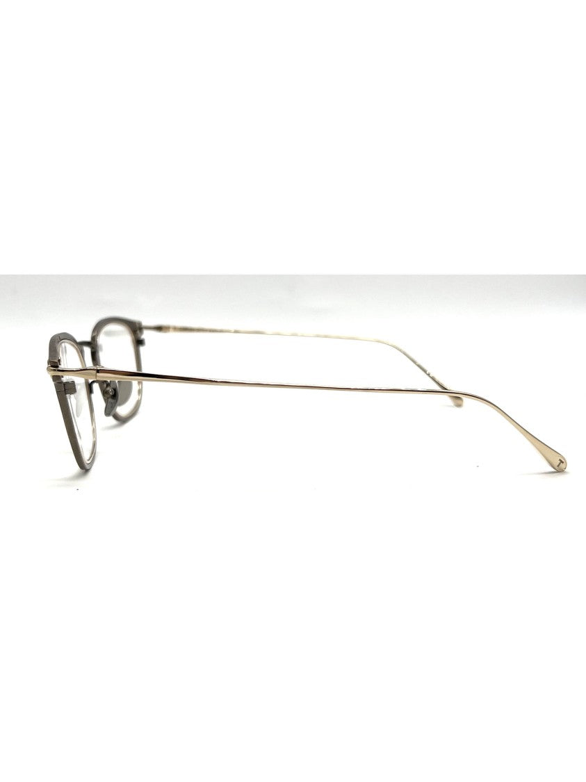 Taylor With Respect Contemporary Metallic Optical Frame With Refined Design