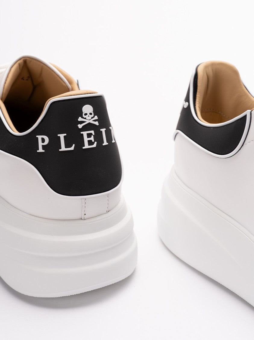 Philipp Plein Low-Top Sneakers With Calf Leather Upper