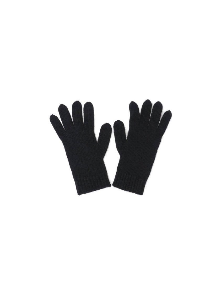 Vivienne Westwood Orb Cashmere Gloves – Black