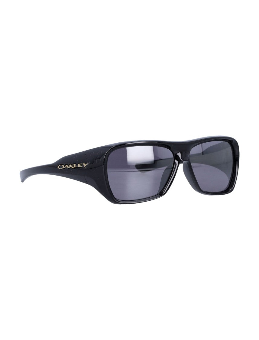 Oakley Chaminade Glossy Black Rectangular Sunglasses