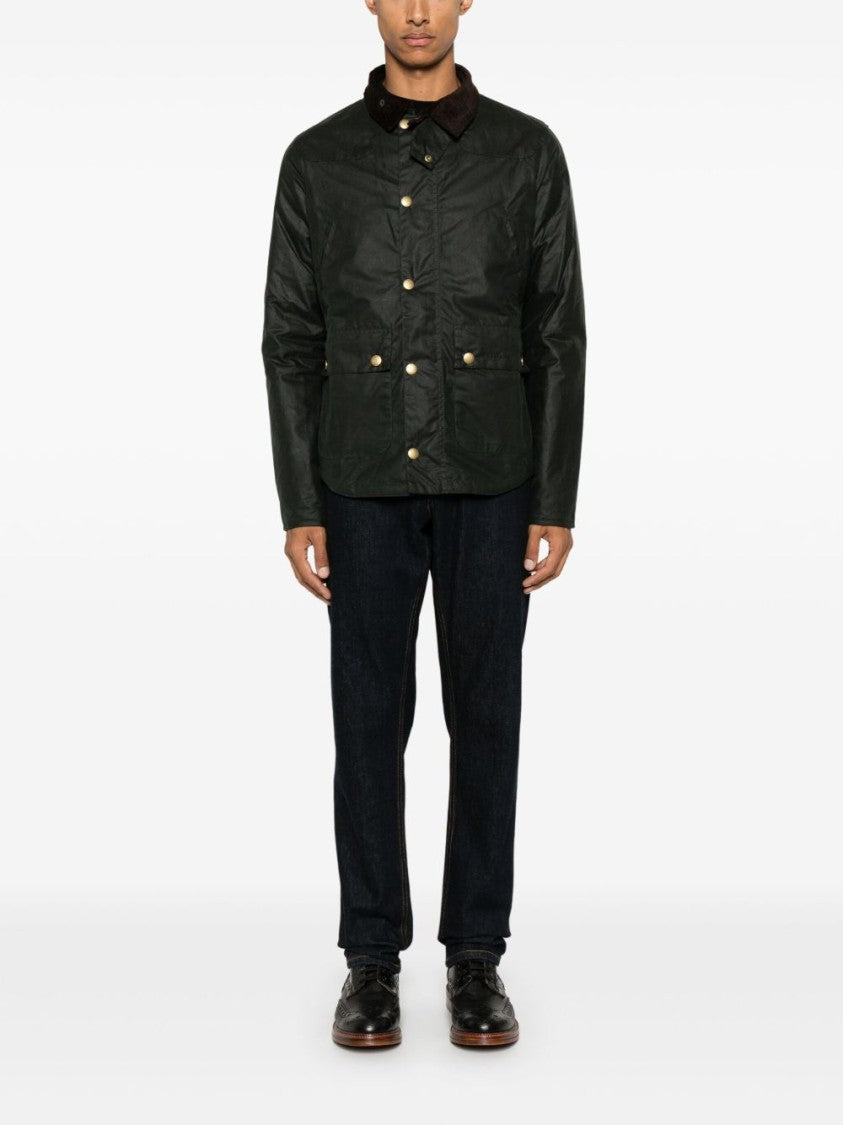 Barbour Slim-Fit Waxed Cotton Reelin Jacket