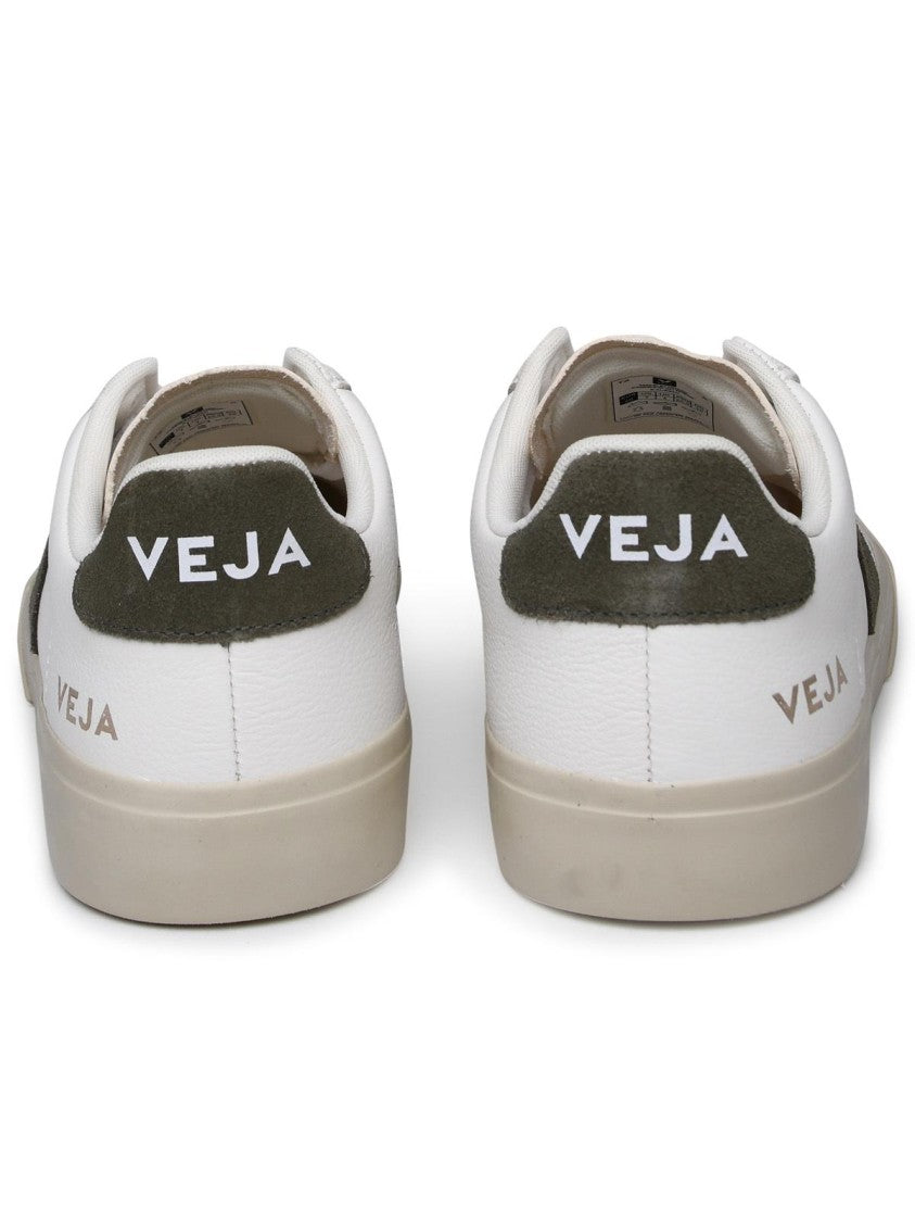 Veja Ivory Chromefree Leather Field Sneakers