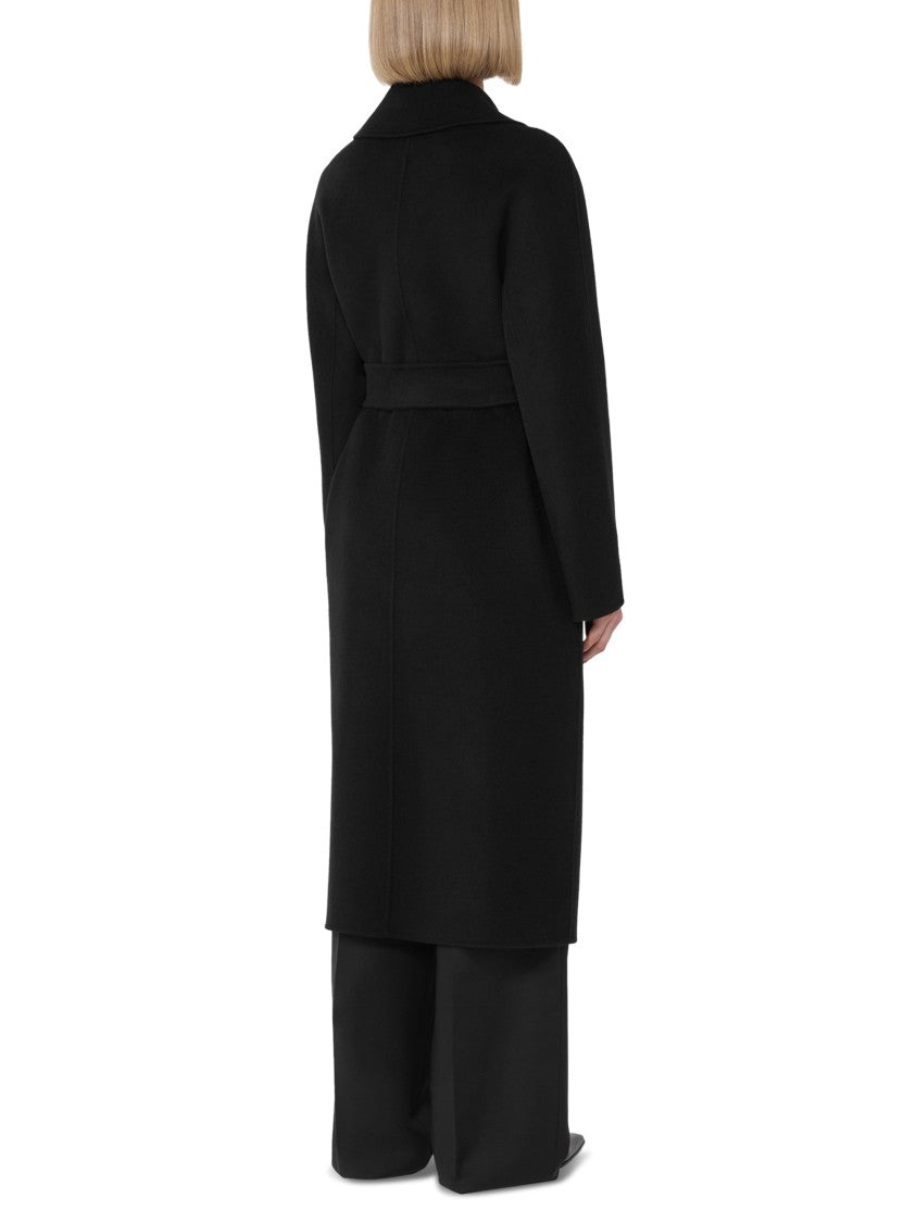 Max Mara Classic Wrap Coat With Belted Waist