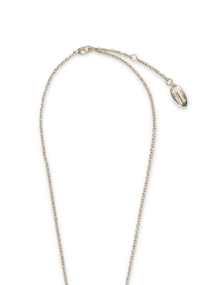 Vivienne Westwood Orb Pendant Necklace With Distinctive Hook Fastening