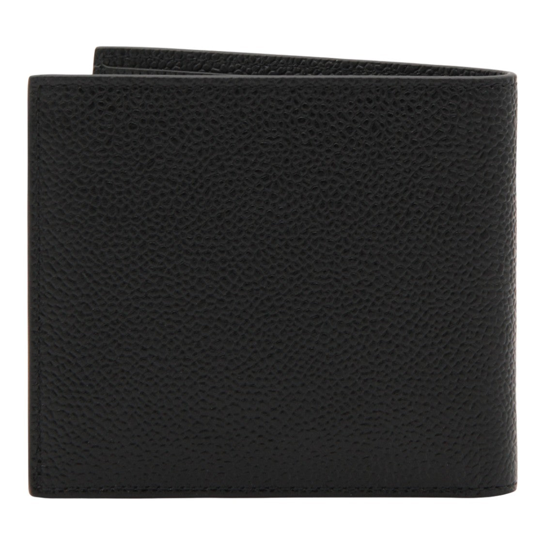 Thom Browne Textured Bifold Wallet With Fine Grain Detailing