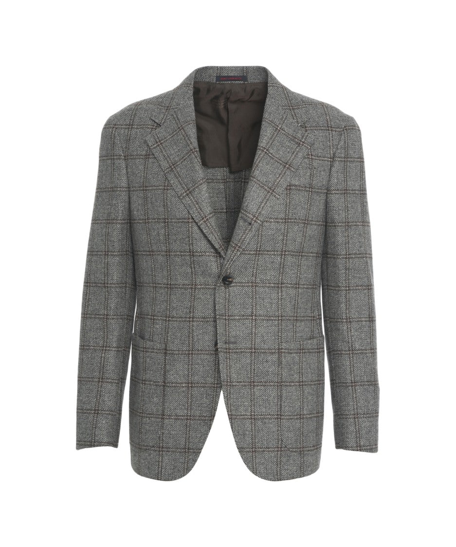 The Gigi 'Nuvola' Checked Blazer