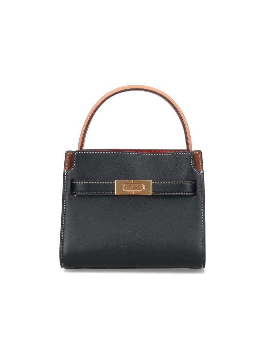 Tory Burch "Lee Radziwill" Mini Handbag – Black