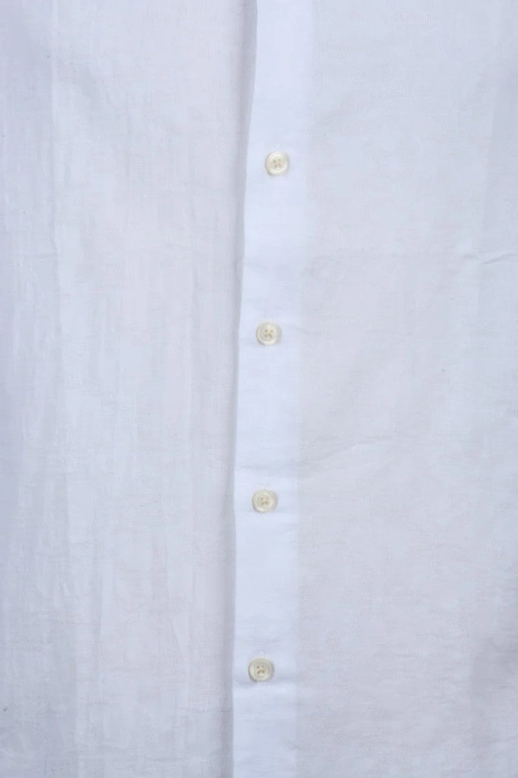 Mariano Napoli White Cotton Shirt
