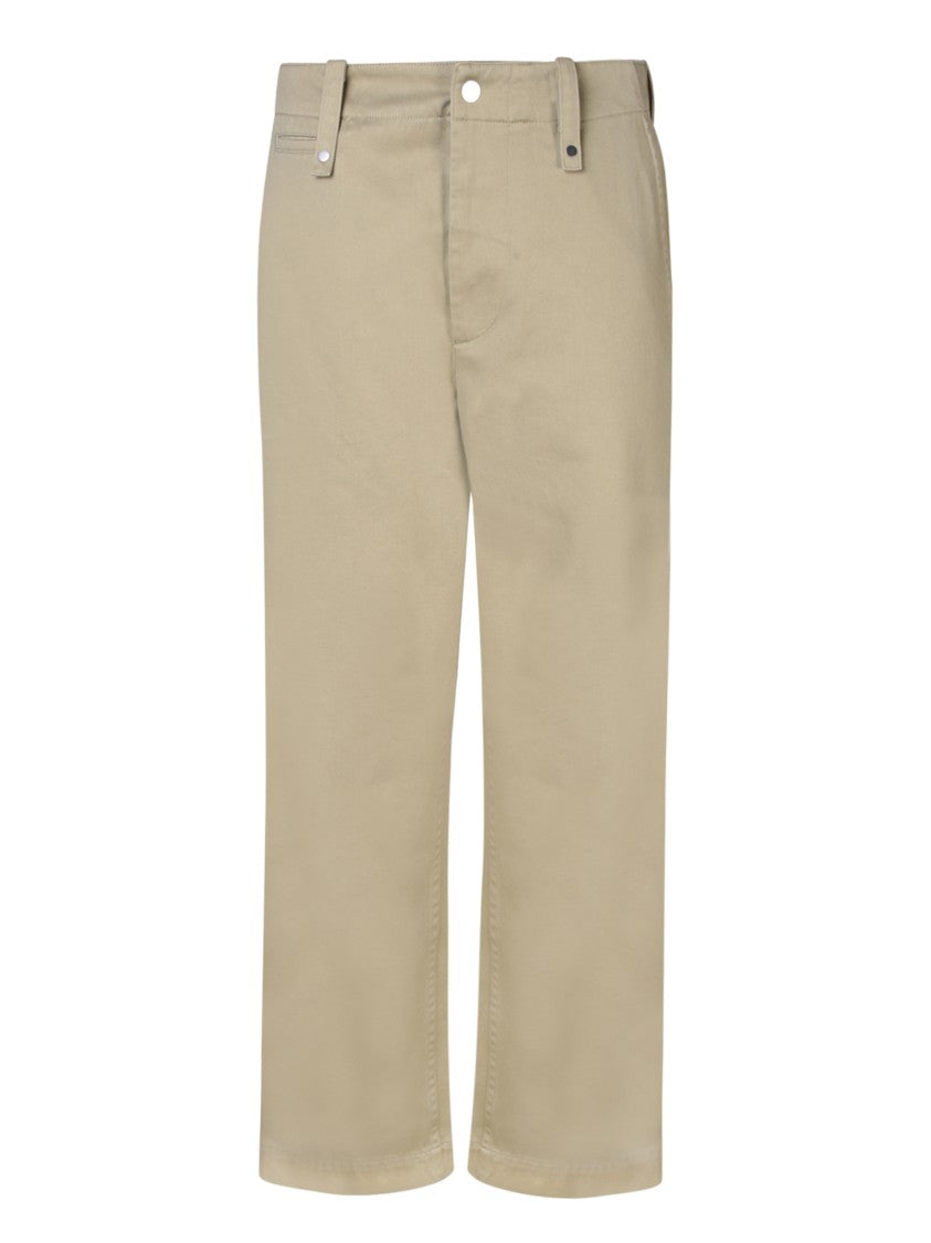 Burberry Beige Straight Trousers