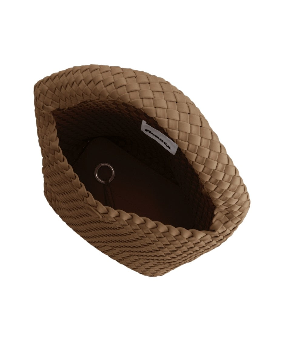 Marrea Hand Woven Neoprene Tote With Textured Finish