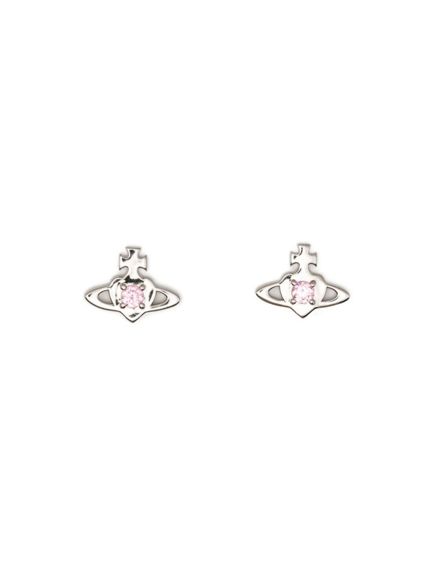Vivienne Westwood Silver-Tone Orb Motif Earrings