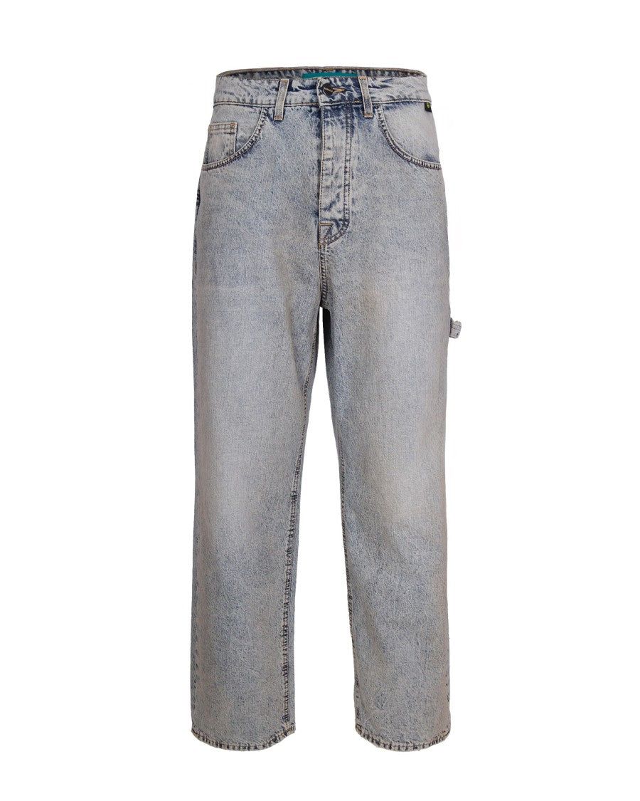 Barrow Relaxed-Fit Denim Jeans With Embroidered Paw Print