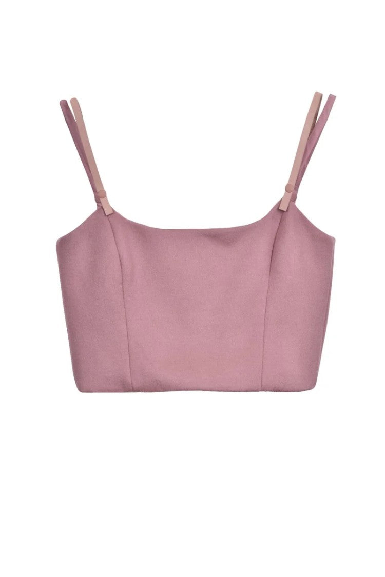 Max Mara Pepaia Wool Cashmere Top - Antique Pink