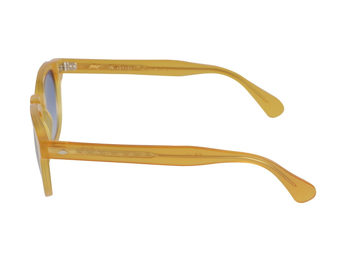 Kador Yellow Jolly Cal 49 Plastic Gradient Sunglasses