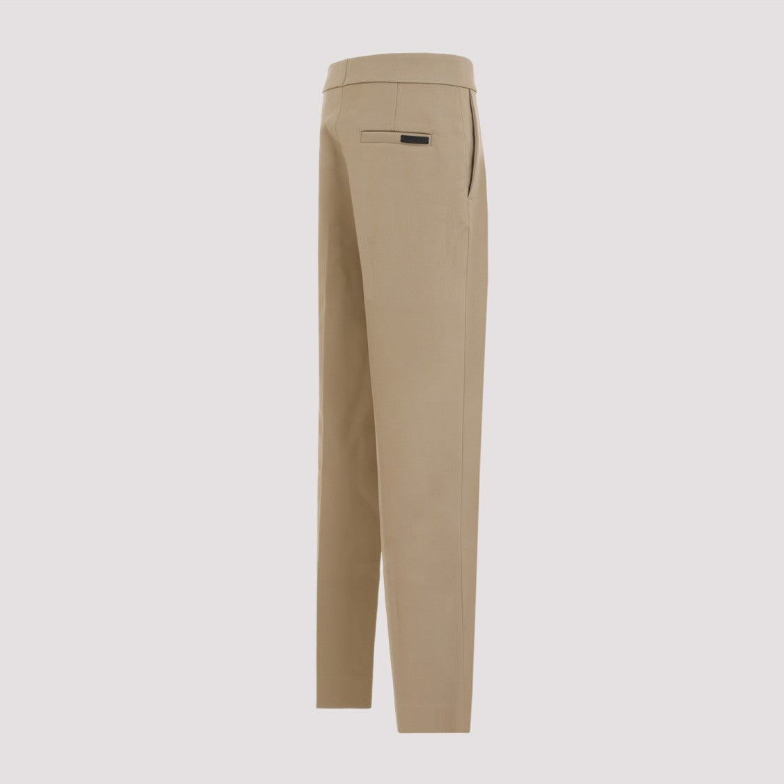 Fear Of God Single Pleat Relaxed Beige Wool Trousers