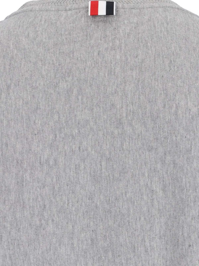 Thom Browne Logo T-Shirt – Grey