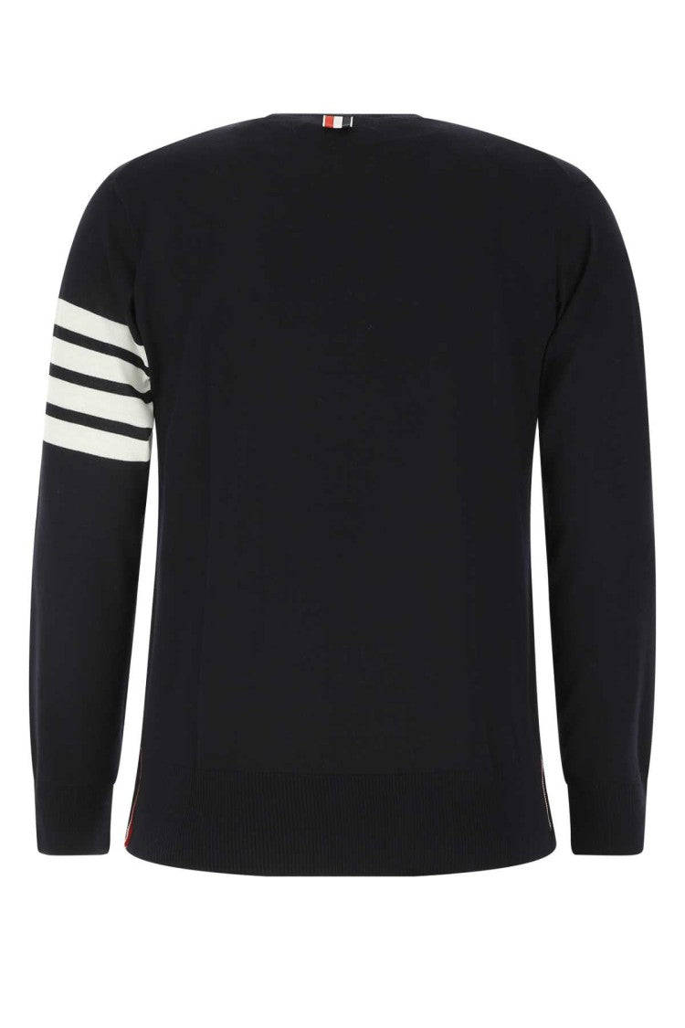 Thom Browne Midnight Blue Wool Sweater