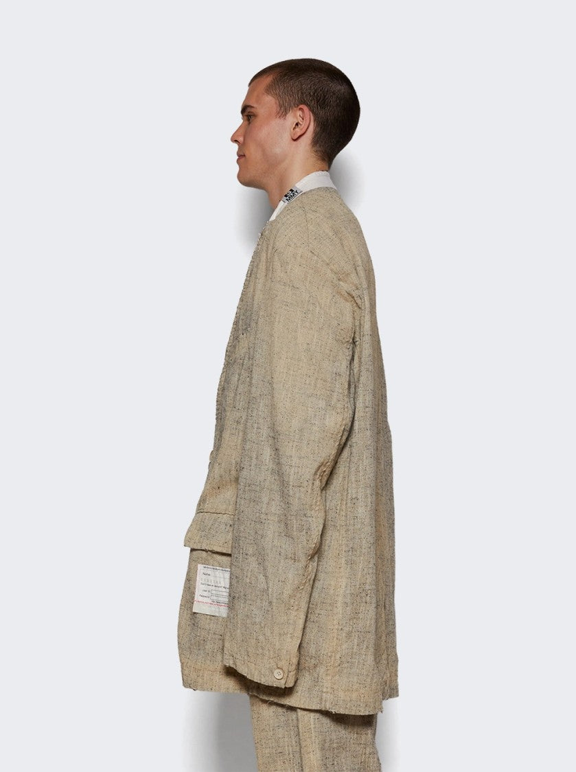 Maison Mihara Yasuhiro Slub Nep Tweed Blazer