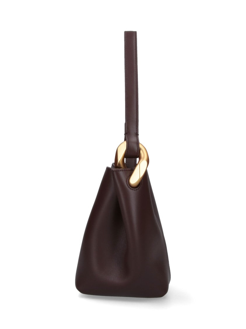 J. W. Anderson 'Corner' Small Shoulder Bag – Brown