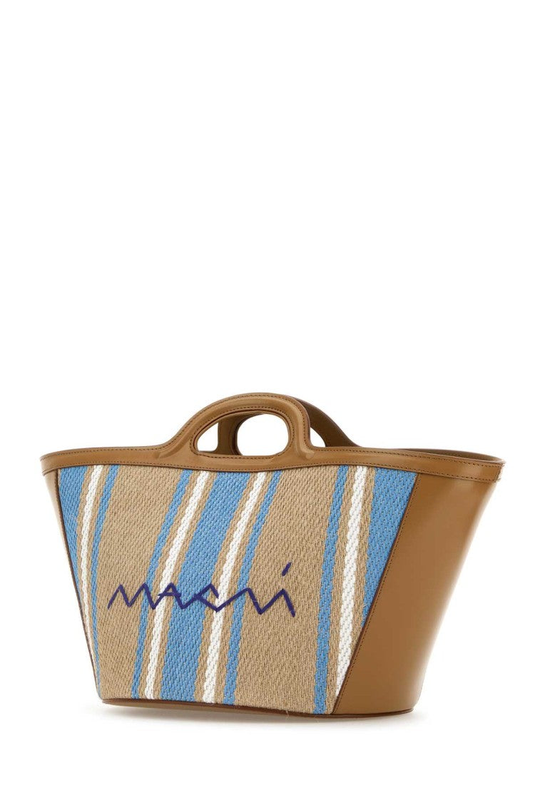 Marni Embroidered Canvas Tropicalia Bag