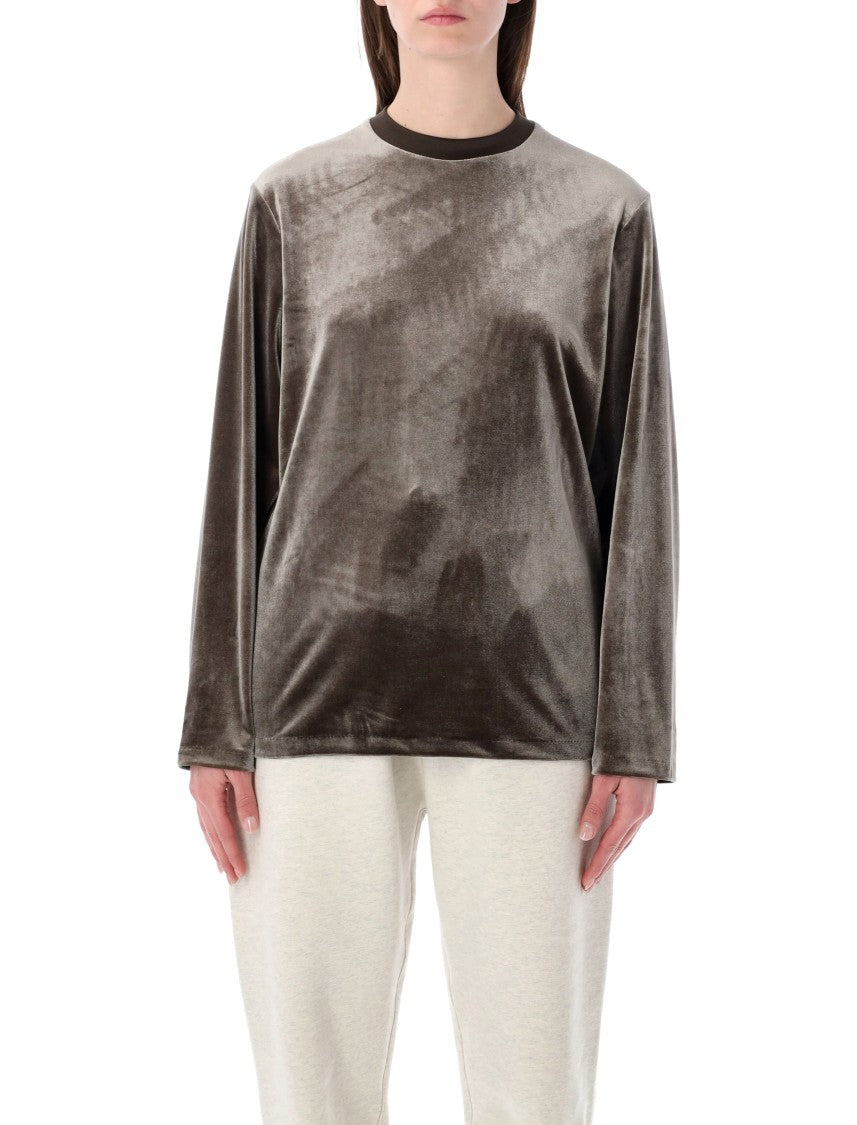 Fear Of God Essentials  Ls Velour Tee