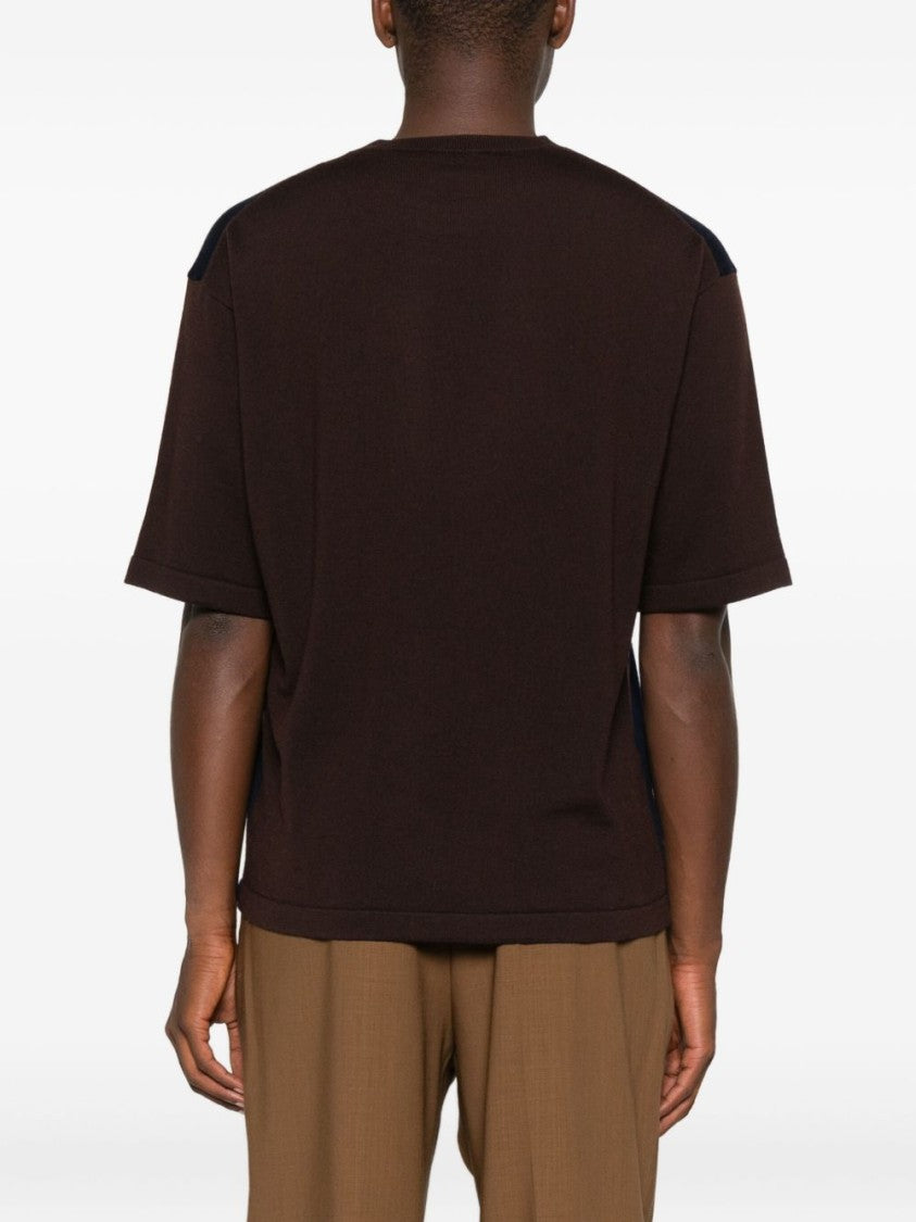 Lanvin Color-Block Short-Sleeve T-Shirt