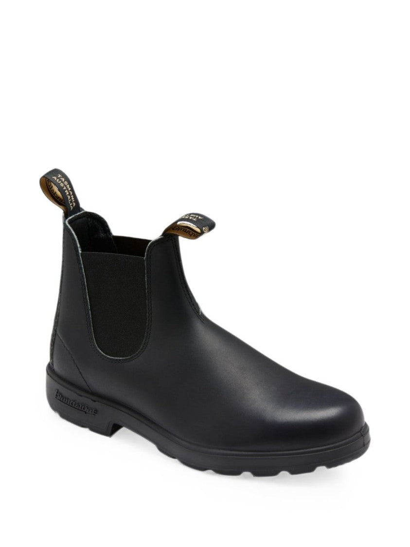 Blundstone Black Leather Elastic Side Boots