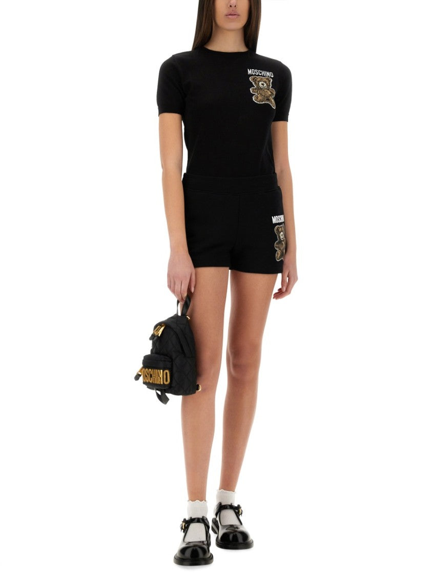 Moschino Teddy Bear Knit Top