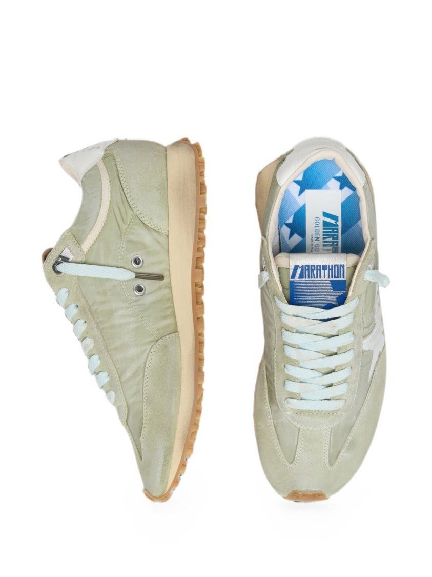 Golden Goose Low-Profile Star Detail Textured Sole Sneakers
