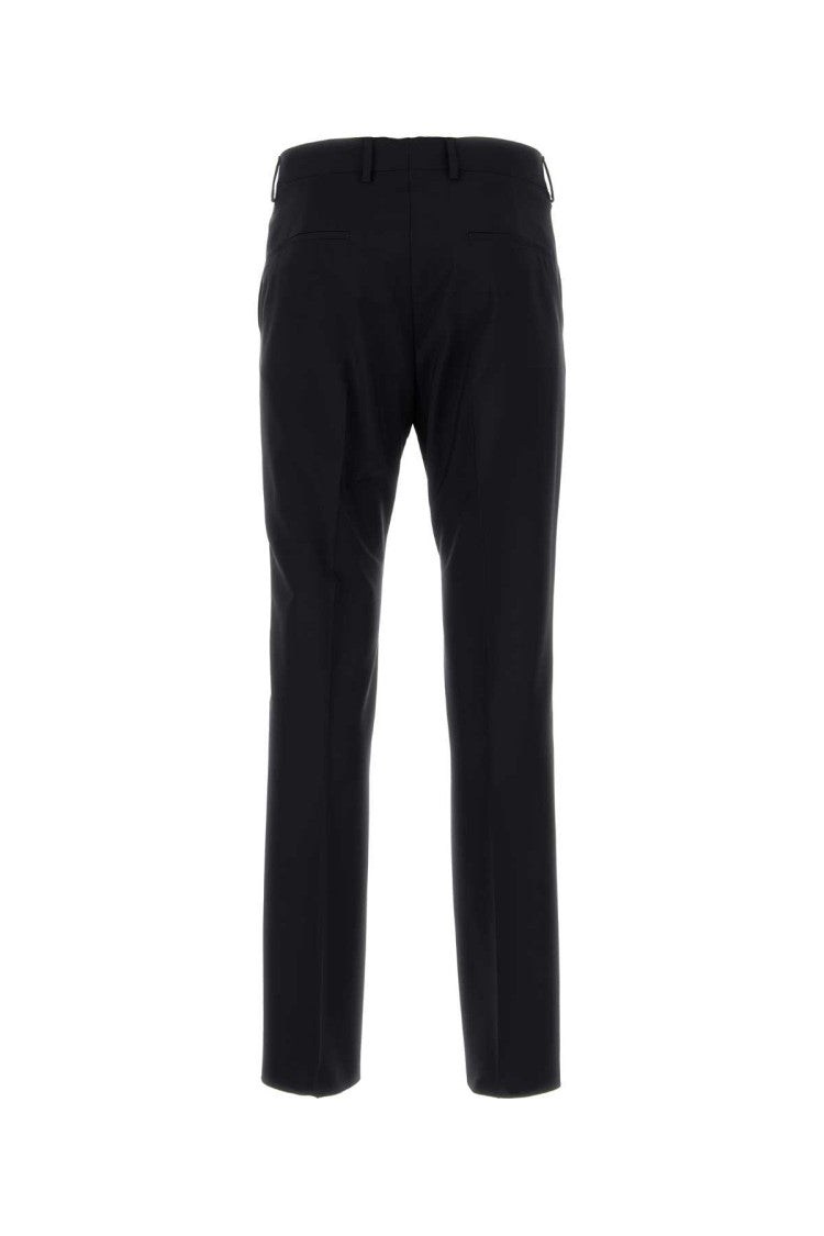 Valentino Garavani Midnight Blue Wool Blend Pant