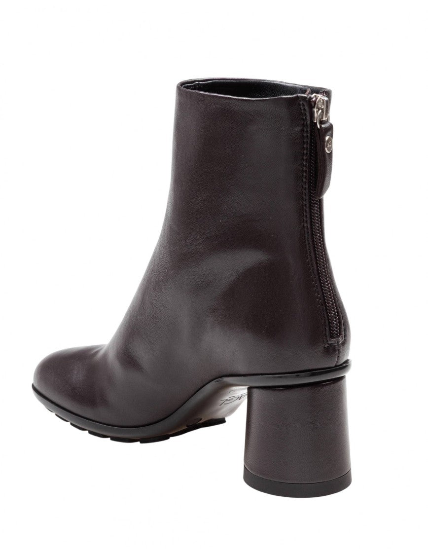Agl Softy Curvy Leather Ankle Boots