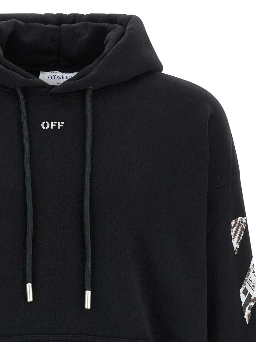 Off-White 'Newspaper Arrow Skate' Hoodie