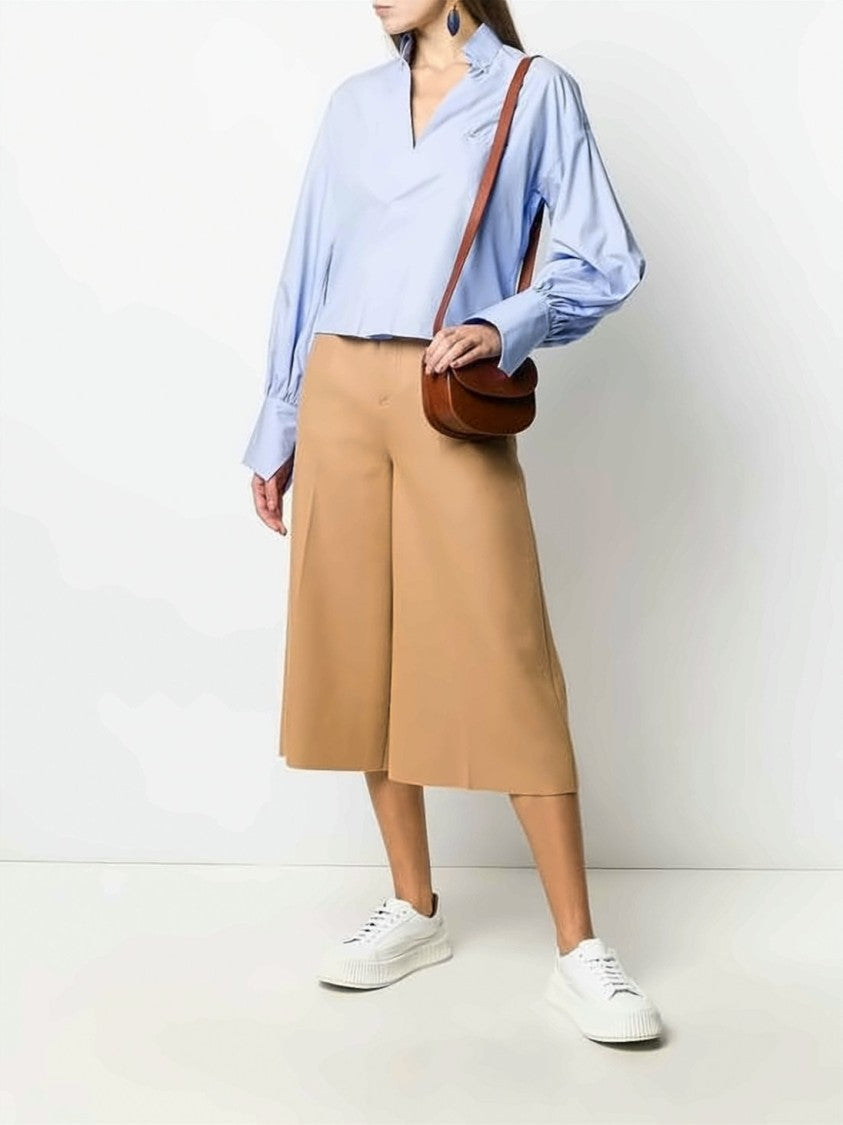 A.P.C. Calf Leather Crossbody Bag With Flap Closure