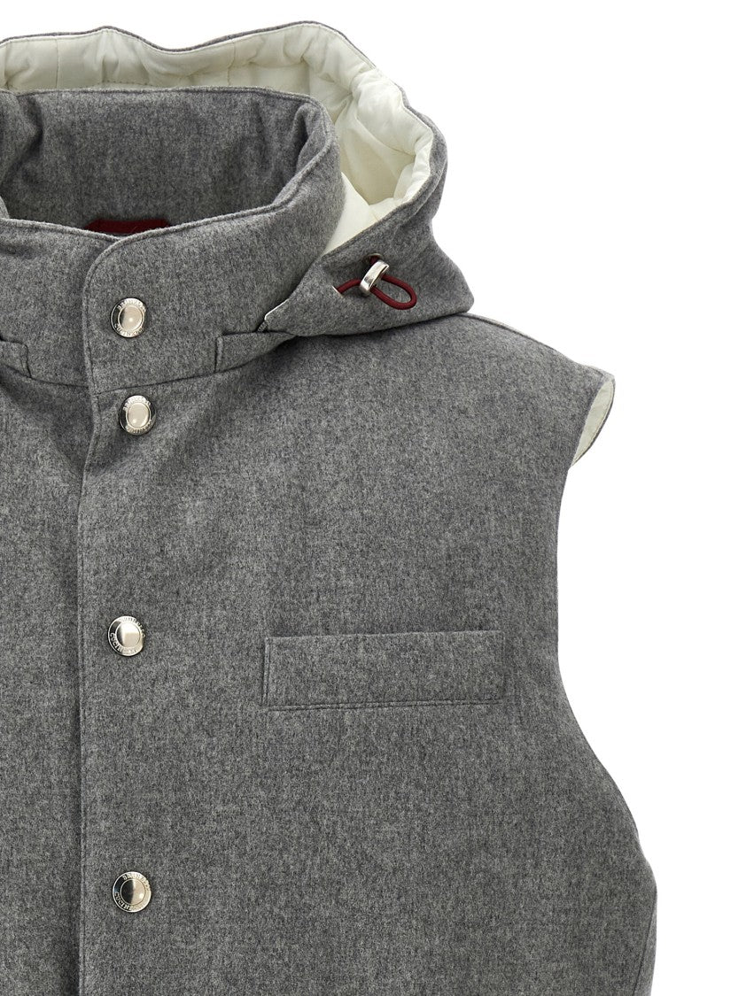 Brunello Cucinelli Padded Wool Vest