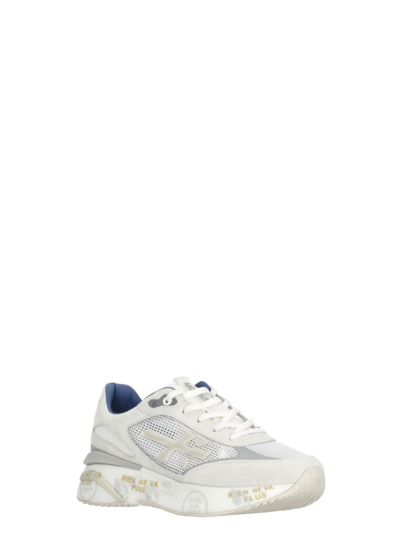 Prmt White Moerun 6732 Lettering Sneakers