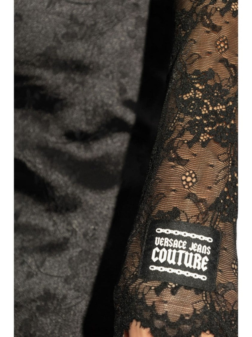 Versace Jeans Couture Jacquard Floral Dress