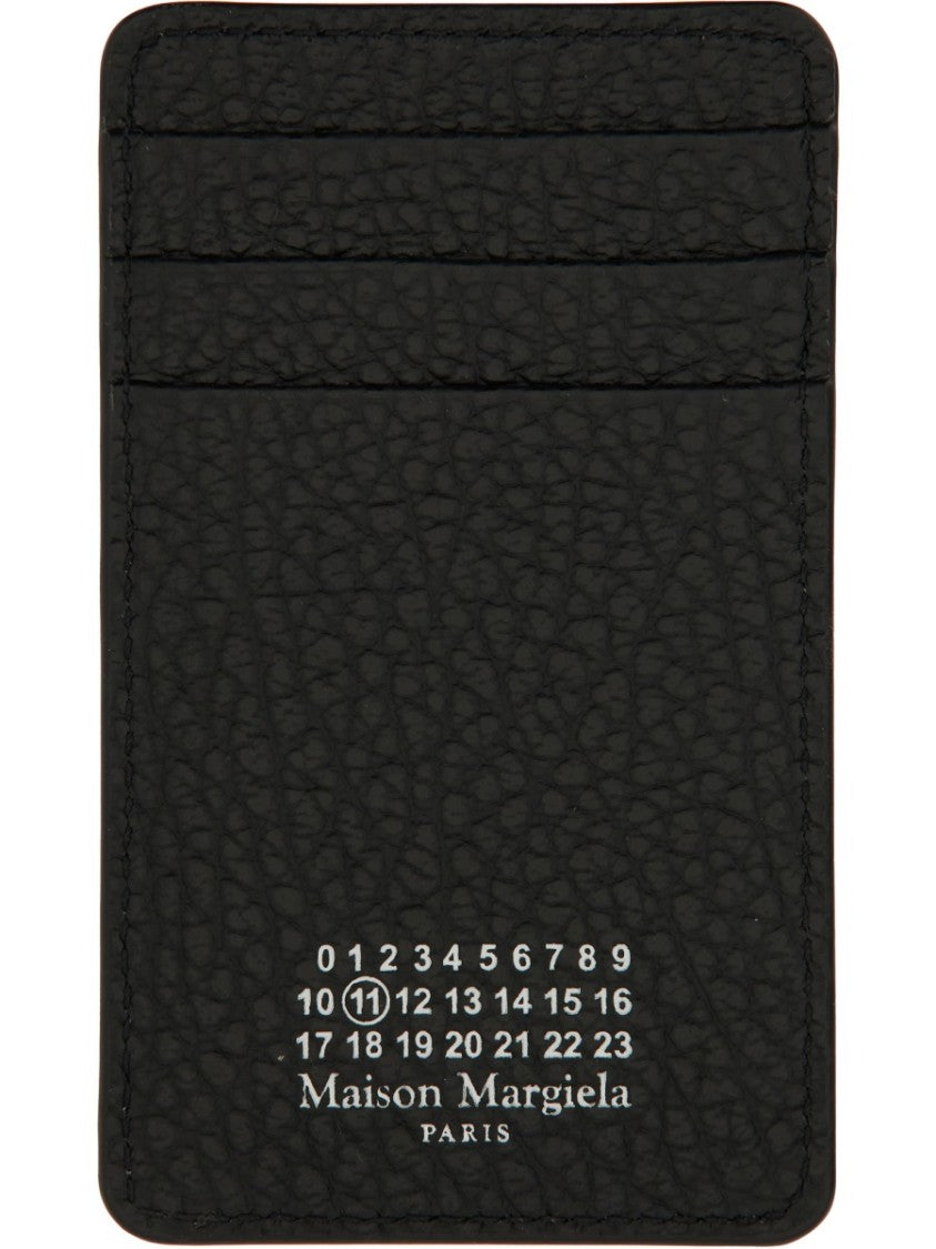 Maison Margiela Textured Leather Compact Cardholder