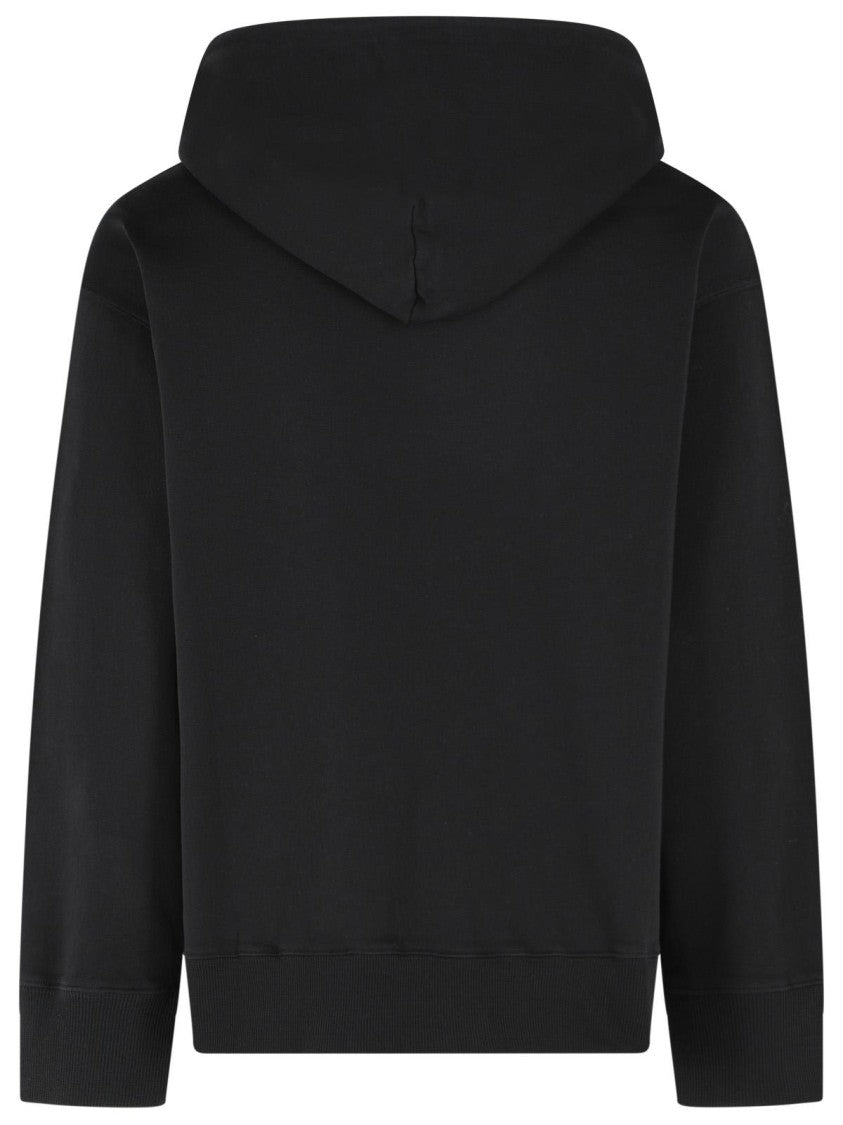 Mm6 By Maison Margiela Black Cotton Sweatshirt