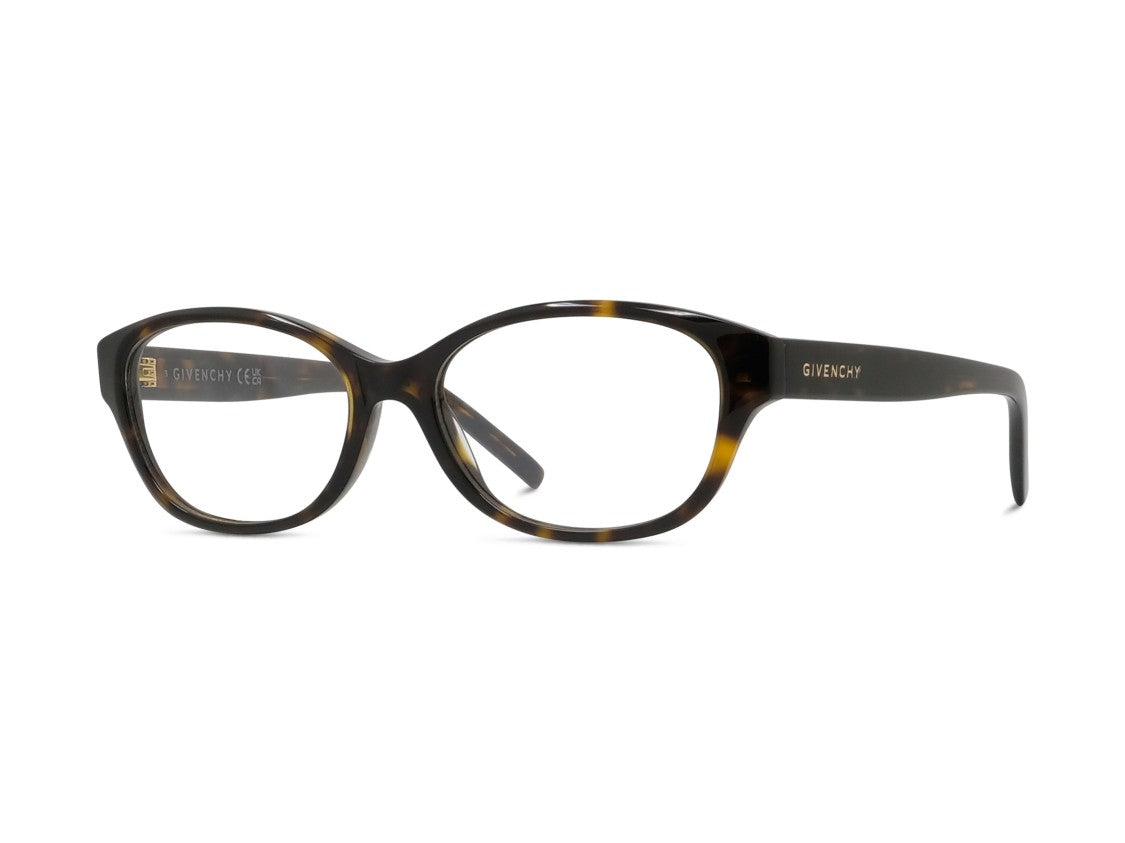 Givenchy Gv50110i Tortoiseshell Rounded Eyeglasses