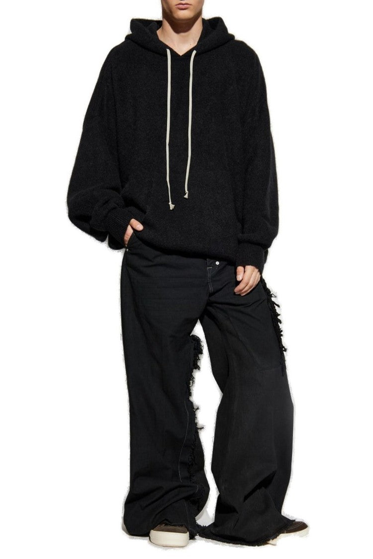 Rick Owens Hun Hoodie – Black