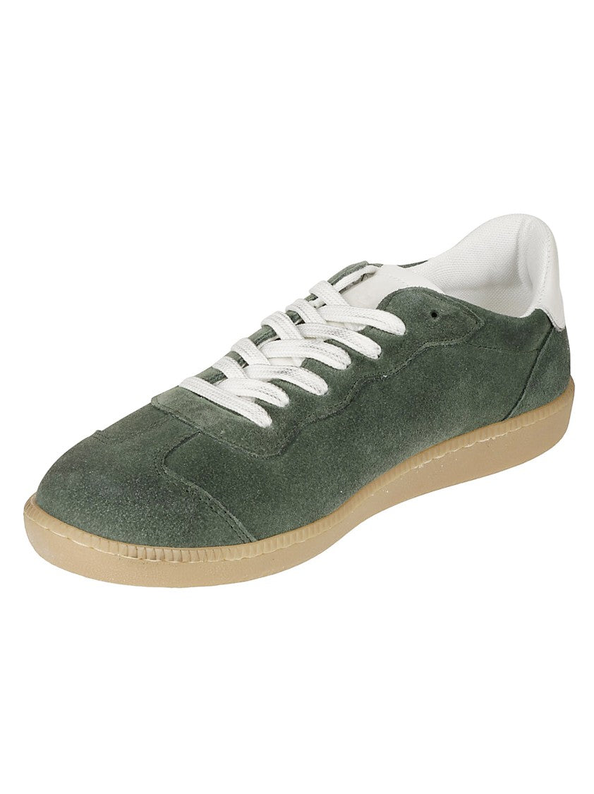 Be980 Crust Leather Sneakers