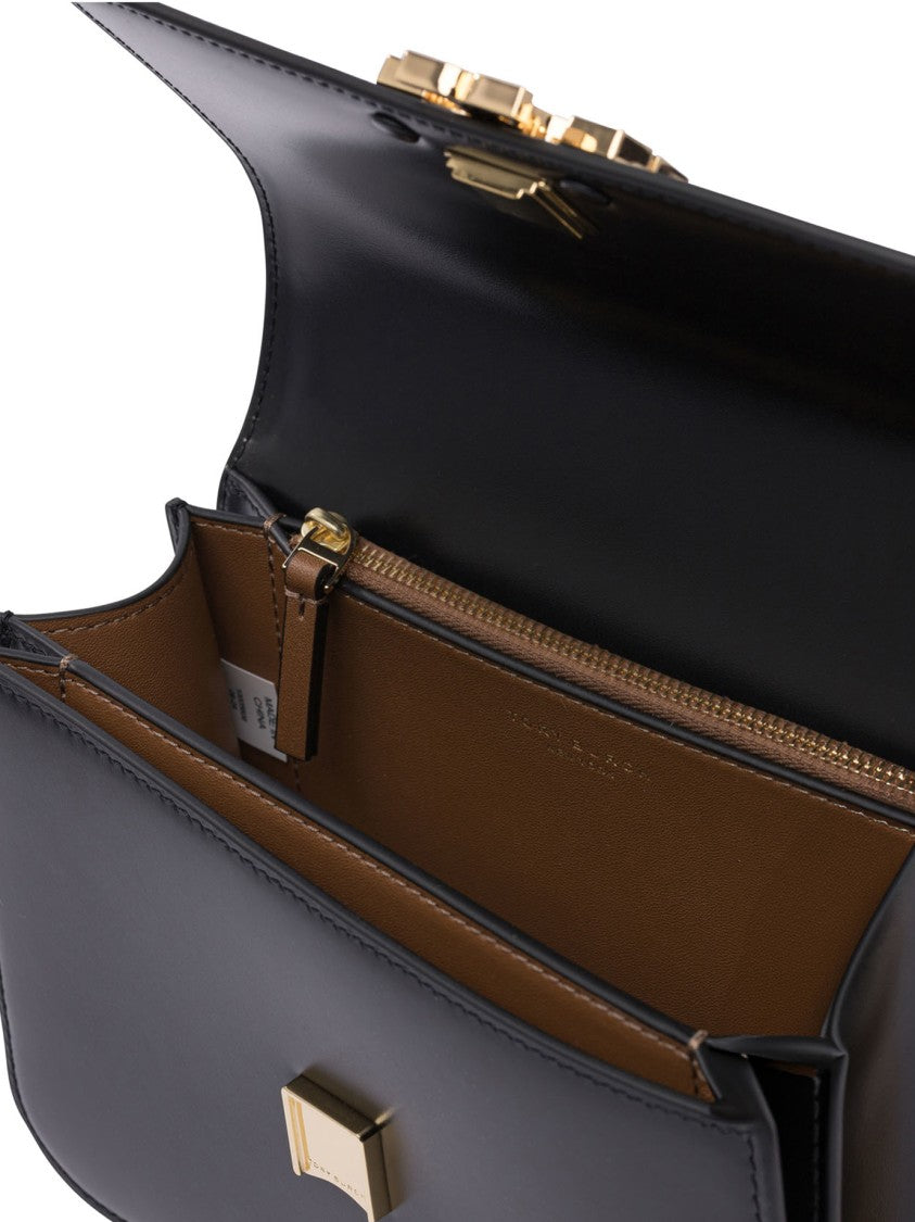 Tory Burch Eleanor Convertible Shoulder Bag In Calf Leather