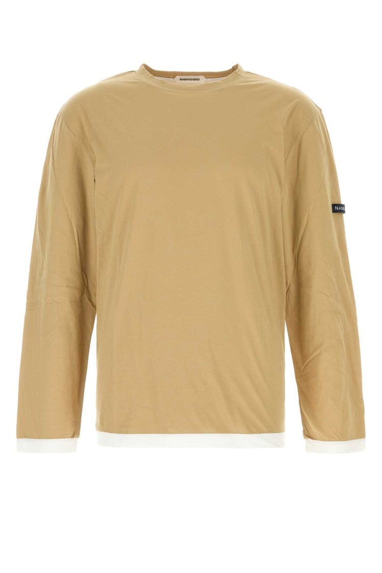 Namacheko Beige Cotton T-Shirt